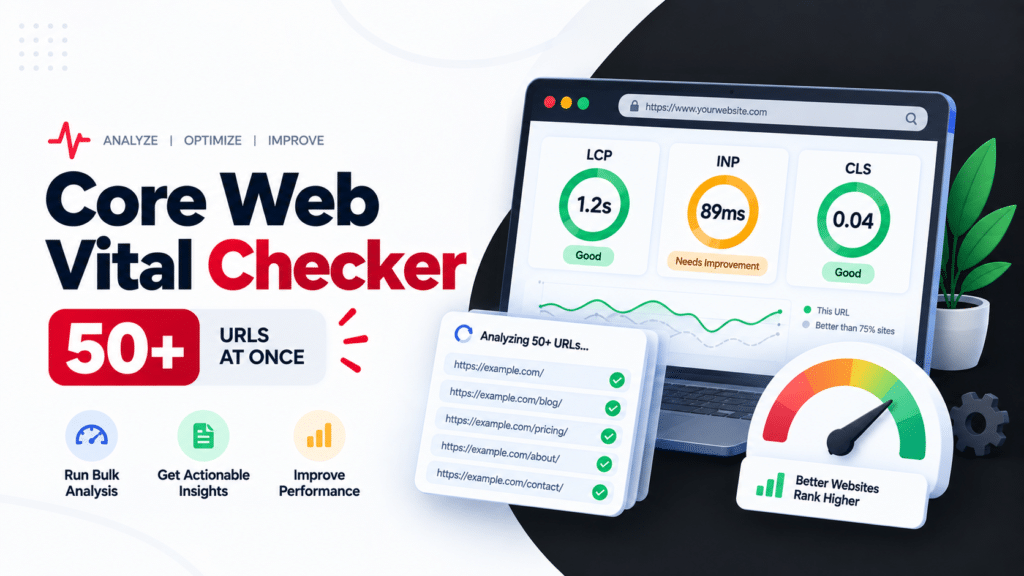 core web vital checker - Bizzlin